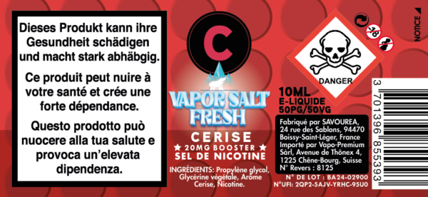 BO CERISE 10ML 20MG