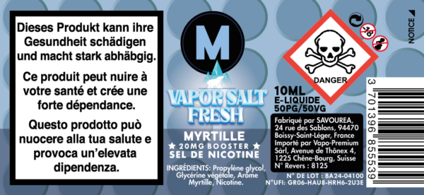 BO MYRTILLE 10ML 20MG