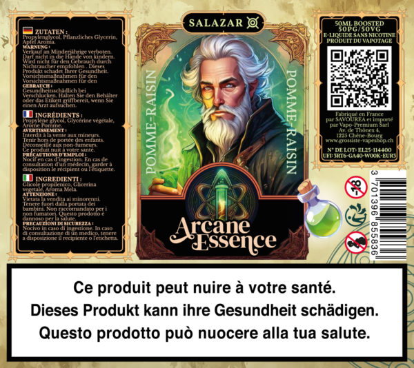 EL ARACNE ESSENCE DRAVENIUS 50ML BOOSTED