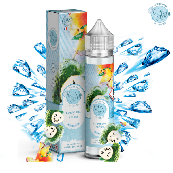 Le Petit Verger Corossol Pêche Frais 50ml 0mg