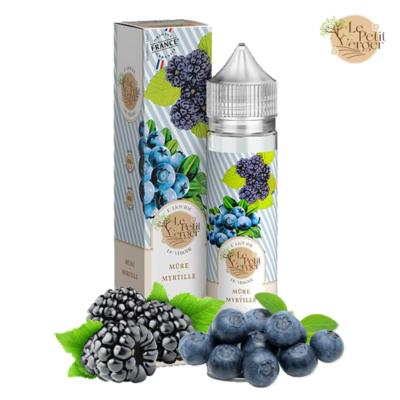 Le petit verger Mûre Myrtille 50 ml 0mg