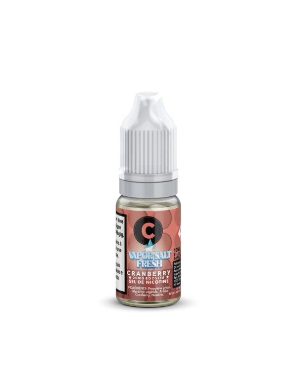 MOCKUP CRANBERRY VAPOR FRESH SEL DE NICOTINE