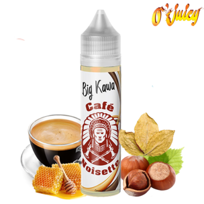 O'juicy Big Kawa Noisette 50ml 0mg