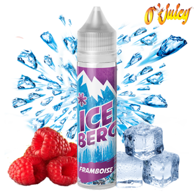 O'juicy Iceberg Framboise 50ml 0mg