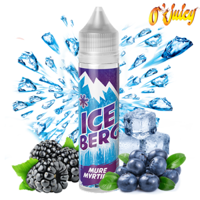 O’juicy Iceberg Mûre Myrtille 50ml 0mg