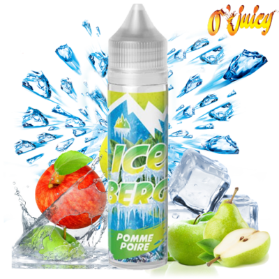 O’juicy Iceberg Pomme Poire 50ml 0mg