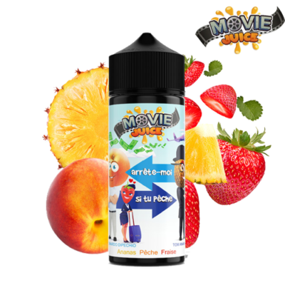 Secret’s Lab Movie Juice Arrête moi si tu Pêche 100ml 0mg