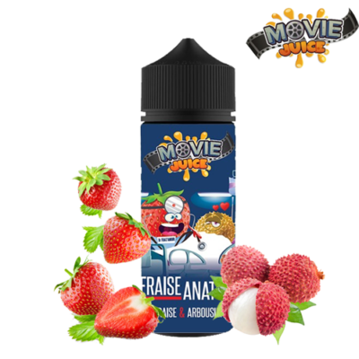 Secret’s Lab Movie Juice Fraise Anatomy 100ml 0mg