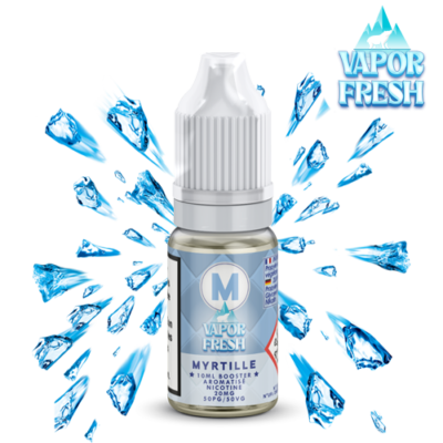 Vapor-Fresh Booster de Nicotine Myrtille 10ml 20mg