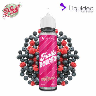 Liquideo Wpuff Flavors Fruits Rouges 50ml 0mg
