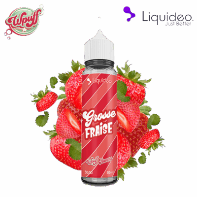 Liquideo Wpuff Grosse Fraise 50ml 0mg
