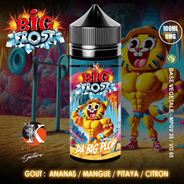 Knoks Big Frost Da Big Plop 100ml 0mg1