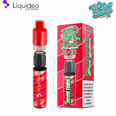 kit Wpuff Grosse Fraise Fusion Liquideo