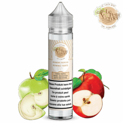 Le Petit Verger Pomme Rouge Pomme Verte 50ml 0mg