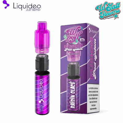 kit Wpuff Raisin Glacé Fusion Liquideo
