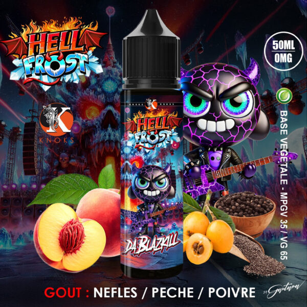 da blazkill 50ml hell frost knoks