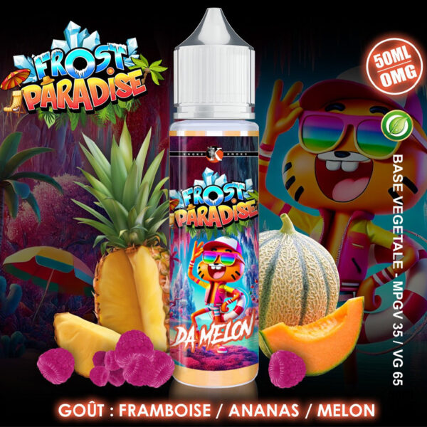 da melon 50ml frost paradise knoks