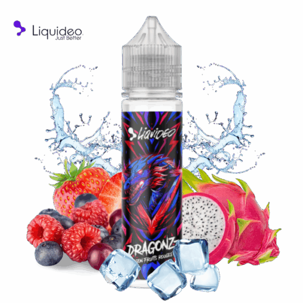 Liquideo Dragonzz Fruits Rouges 50ml 0mg