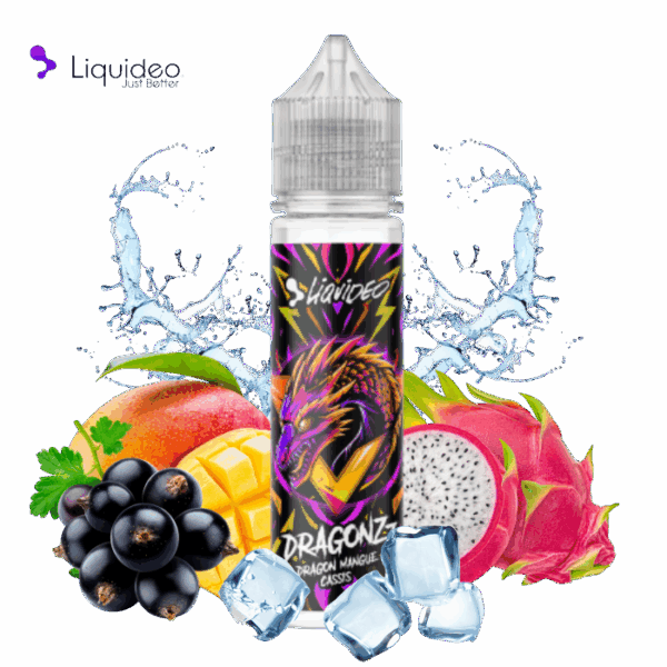 Liquideo Dragonzz Mangue Cassis 50ml 0mg