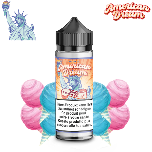 Savourea American Dream Double Cotton Candy 100ml 0mg
