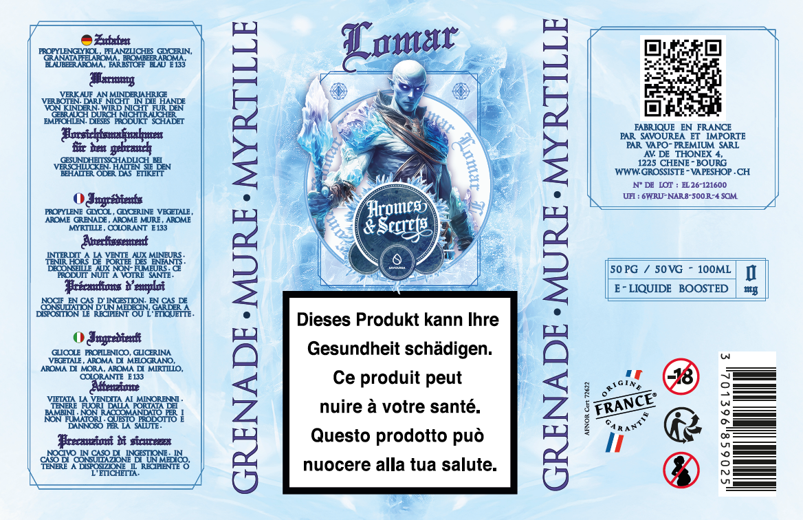 ETIQUETTE LOMAR100ML