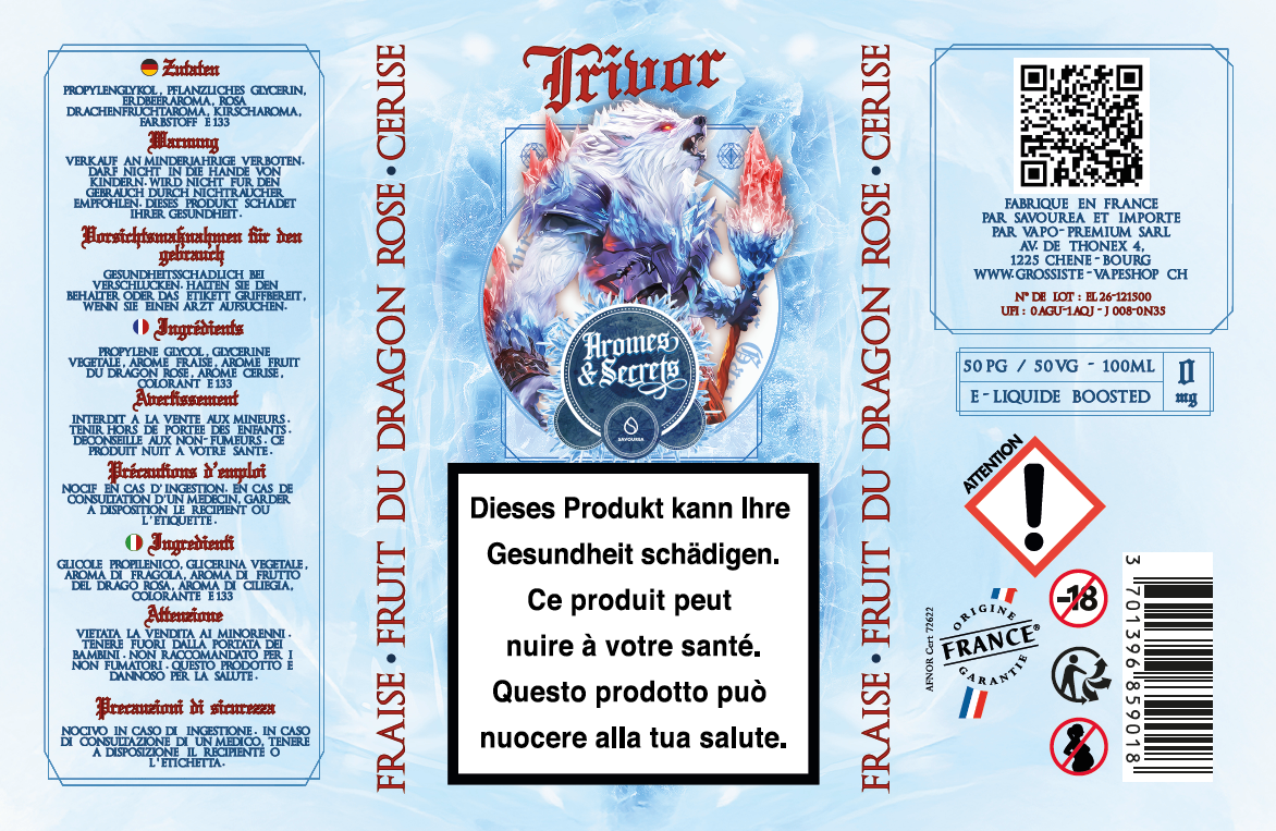 ETIQUETTE TRIVOR100ML