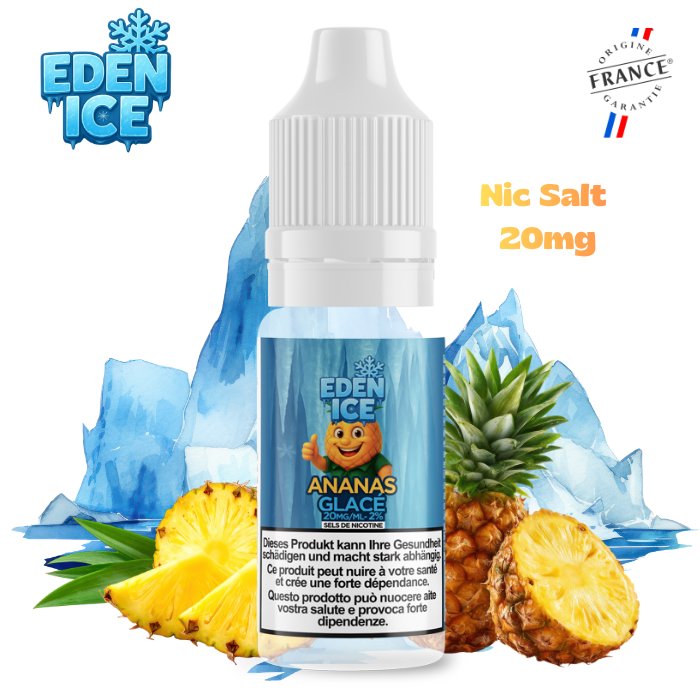 Eden Ice Ananas Glacé Nic Salt 10ml 20mg