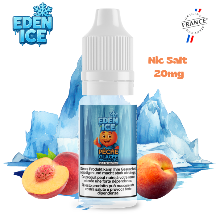 Eden Ice Pêche Glacée Nic Salt 10ml 20mg