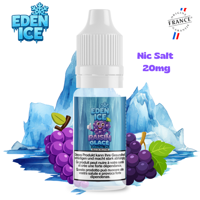 Eden Ice Raisin Glacé Nic Salt 10ml 20mg