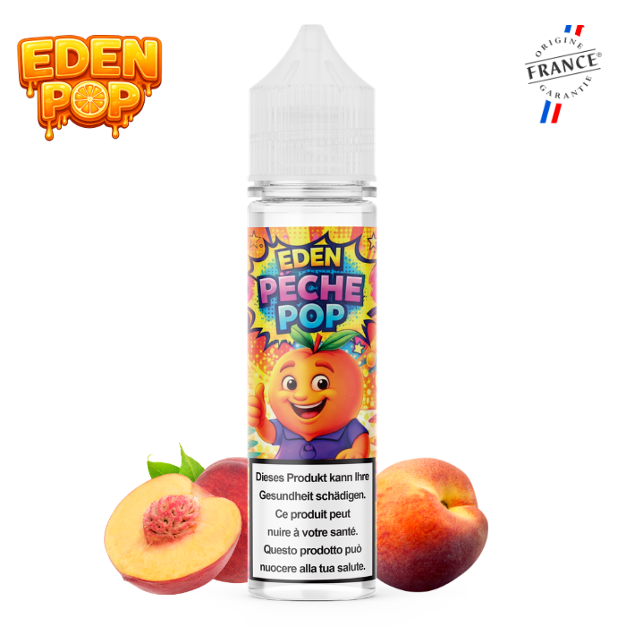 Eden Pop Pêche 50ml 0mg