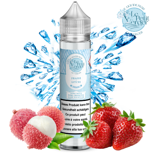 Le Petit Verger Fraise Litchi Frais 50ml 0mg