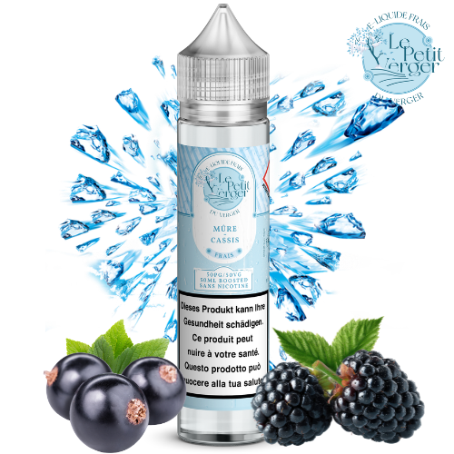 Le Petit Verger Mûre Cassis Frais 50ml 0mg