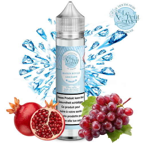 Le Petit Verger Raisin Rouge Grenade Frais 50ml 0mg