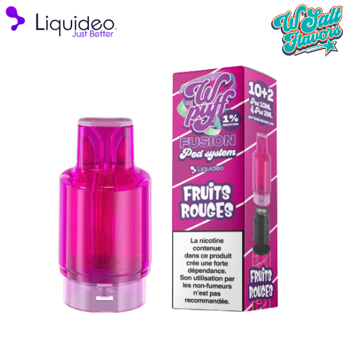 Pod Wpuff Fruits Rouges Fusion Liquideo 2ml + 10ml