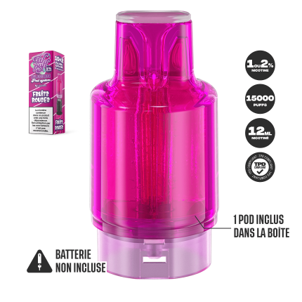 Pod Wpuff Fruits Rouges Fusion Liquideo 2ml + 10ml