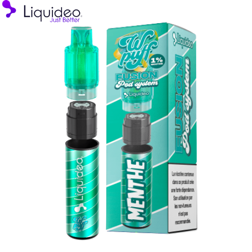kit Wpuff Menthe Fraîche Fusion Liquideo
