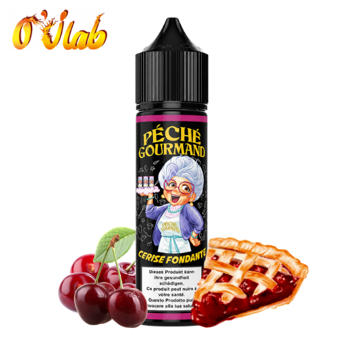 O'j Lab Péché Gourmand Cerise Fondante 50ml 0mg